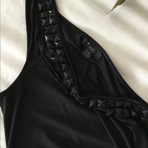 One shoulder mini dress